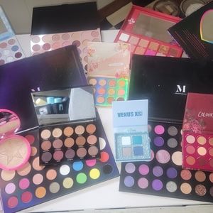 High End Eyeshadow Palettes J Star, Colour Pop, Morphe & More